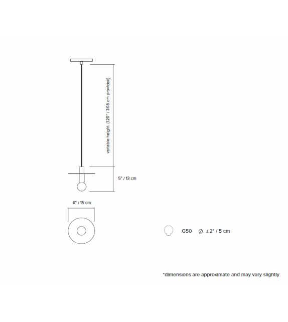 Cliff 05 Lambert&Fils Pendant Lamp