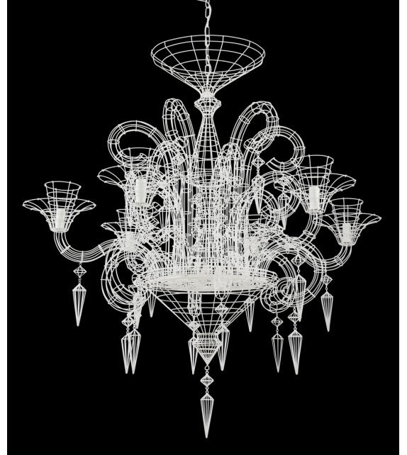 Papillon Forestier Chandelier