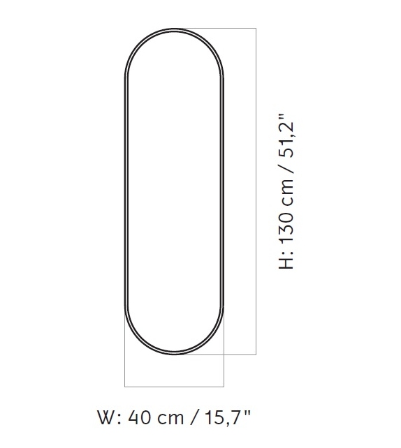 Norm Wall Mirror Menu Spiegel