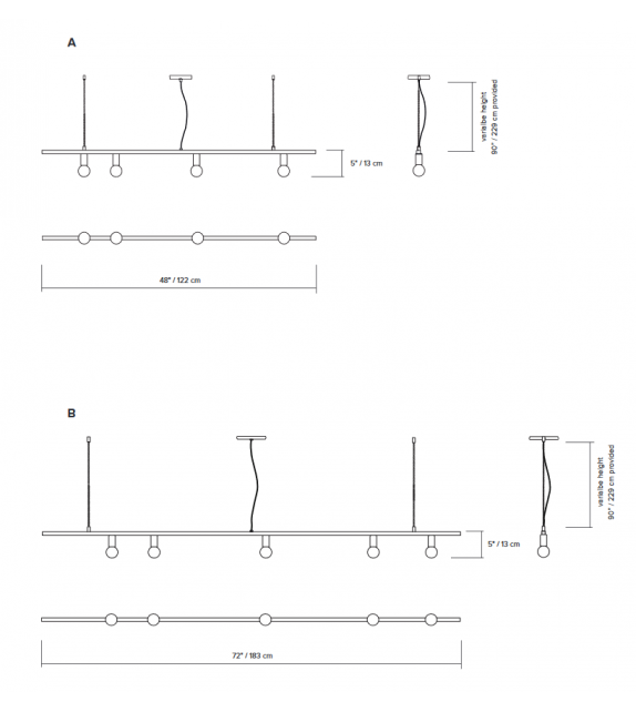 Dot 01 Lambert&Fils Lámpara de Suspensión