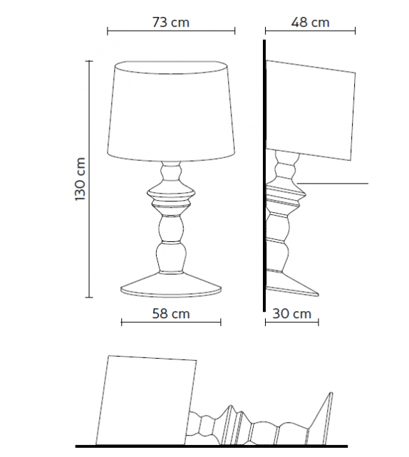 Alibabig Karman Stehleuchte