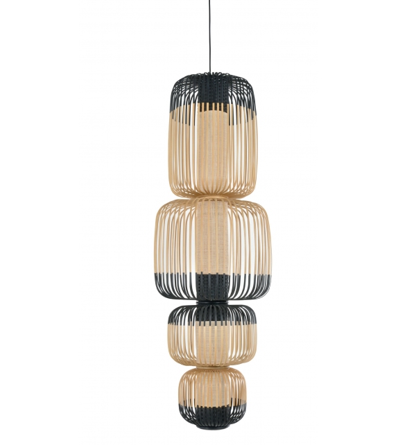 Bamboo 4 Lights Forestier Pendant Lamp