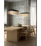 Bamboo Oval Forestier Lampada a Sospensione