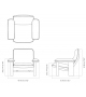 Brasilia Menu Fauteuil