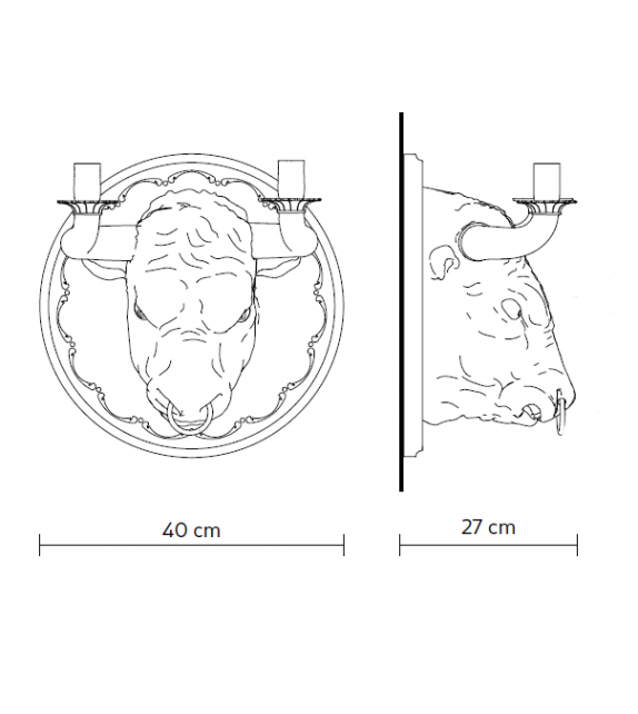 Corrado Karman Wall Lamp