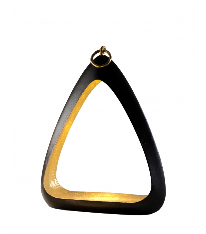 Bianca With Handle Porta Romana Lampe de Table