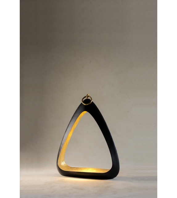 Bianca With Handle Porta Romana Table Lamp