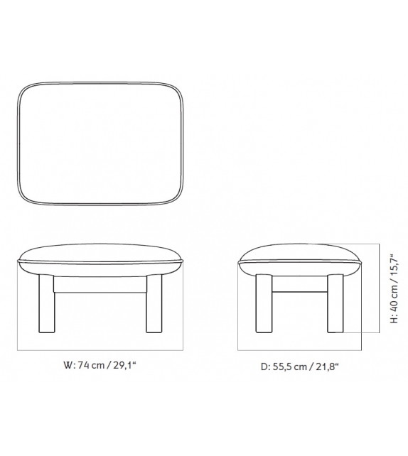 Brasilia Menu Reposapiés