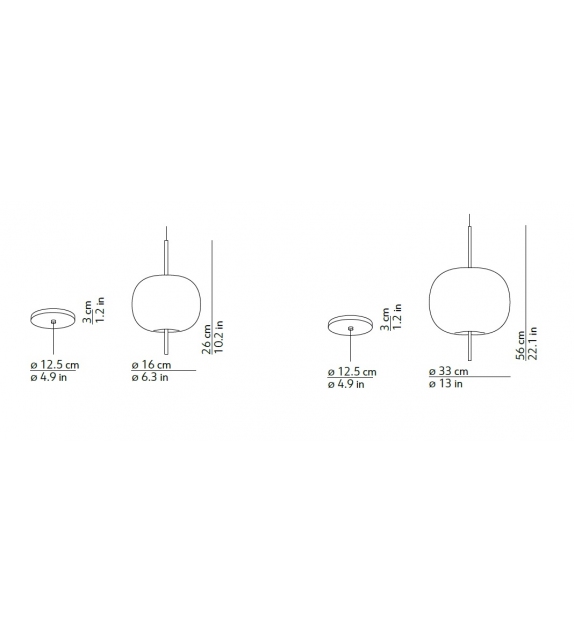 Kushi Kundalini Suspension Lamp