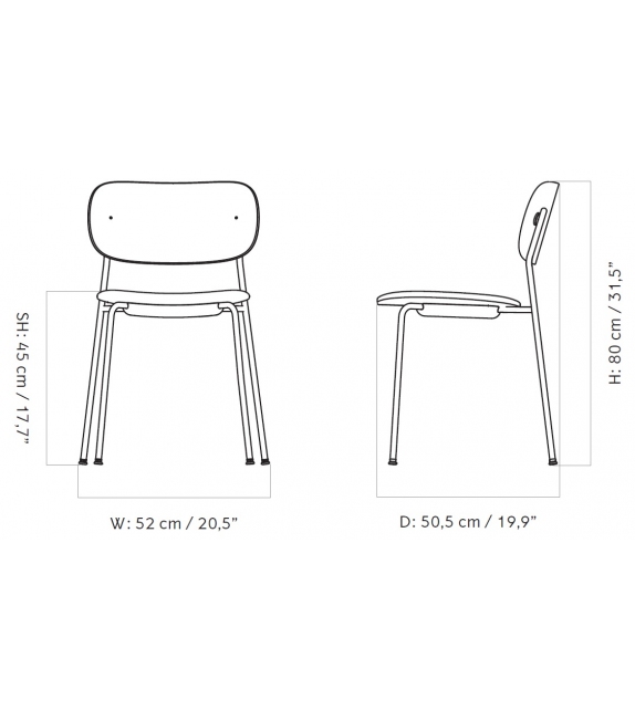 Co Veneer Menu Chair