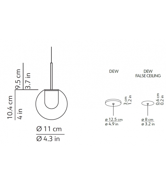 Dew Kundalini Suspension Lamp