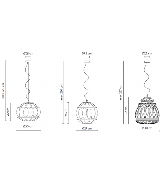 Ginger Karman Pendant Lamp
