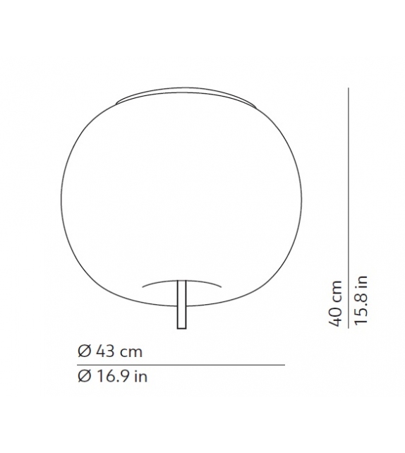 Kushi XL Kundalini Ceiling Lamp