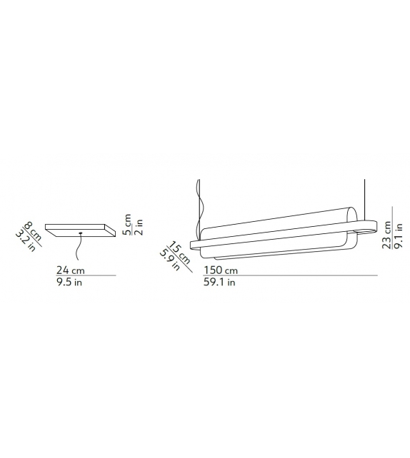 Nami Kundalini Hängeleuchte