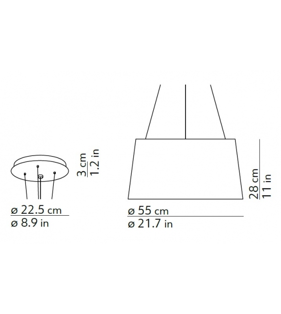 Tripod Kundalini Pendant Lamp