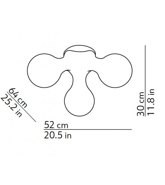 Atomium Kundalini Wall Lamp