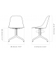 Harbour Side Plastic Menu Swivel Chair