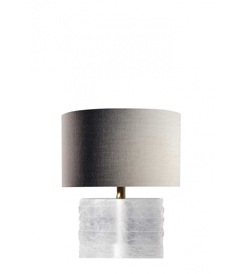 Crystal Strata Porta Romana Lampe de Table