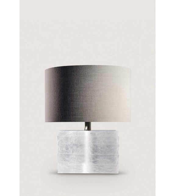 Crystal Strata Porta Romana Lampe de Table