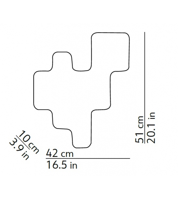 Pixel Kundalini Applique