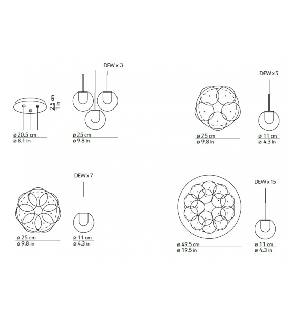 Dew Kundalini Candelabro