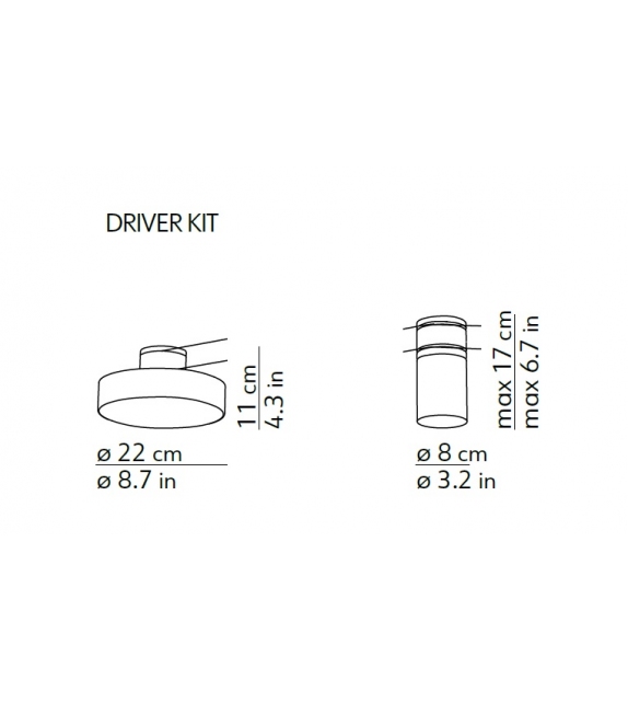 Poise Kundalini Lampada da Soffitto