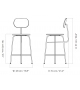 Afteroom Plus Menu Hocker