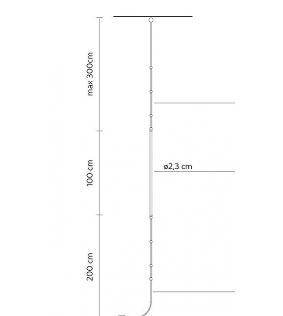 Leda Karman Lampara de Pie