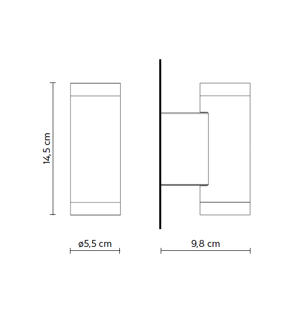 Movida Karman Wandleuchte