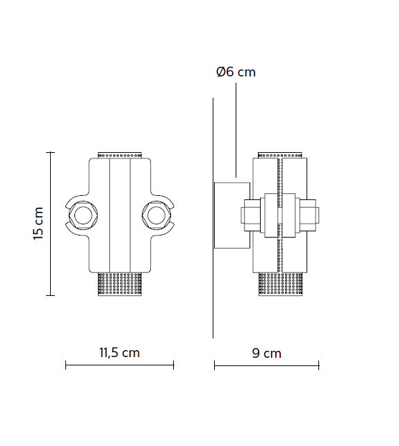 Nando Karman Wall Lamp