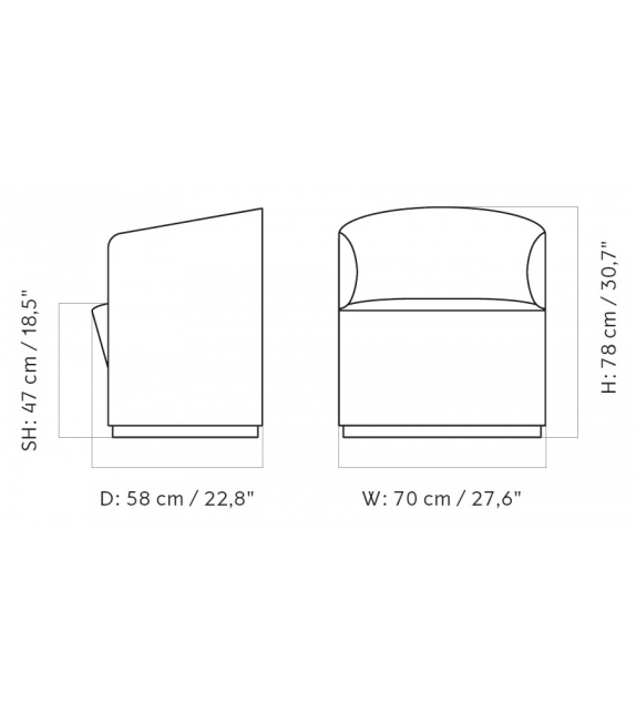 Tearoom Club Menu Armchair
