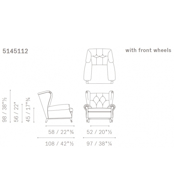 Pronta consegna - 2019 Poltrona Frau