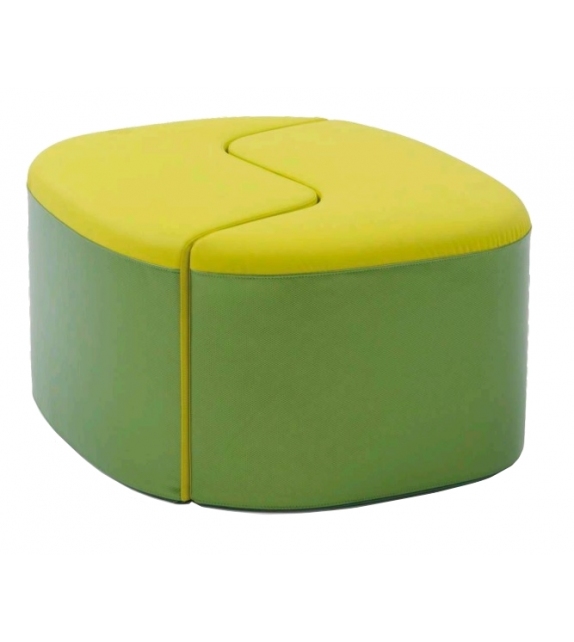 Pouf Gilbert & George Campeggi