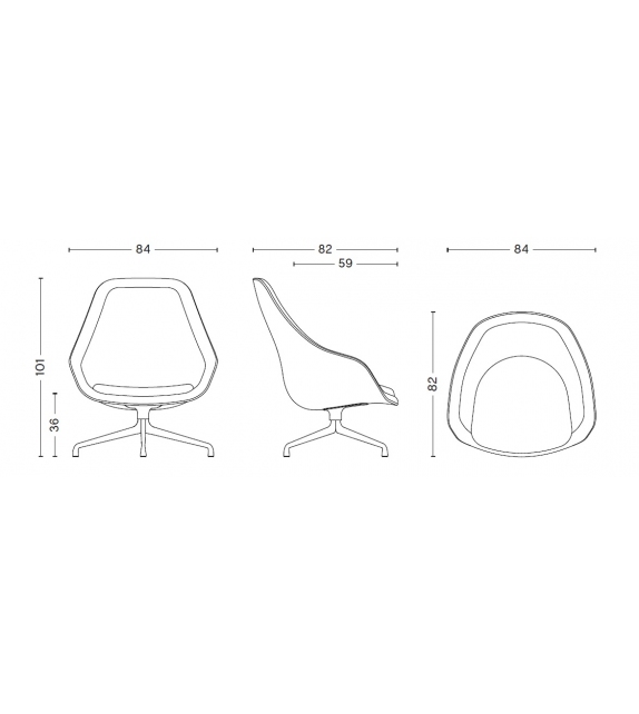 About a Lounge Chair AAL 91 Hay Fauteuil