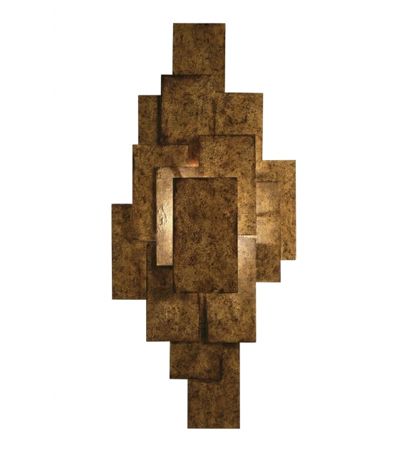 Steel Plates Porta Romana Wall Lamp