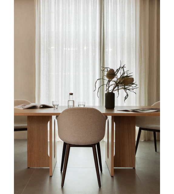 Androgyne Menu Rechteckiger Tisch