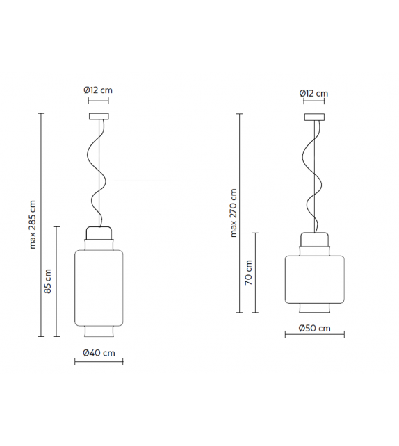 Kimono Outdoor Karman Pendant Lamp