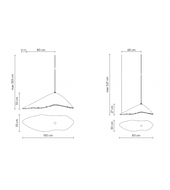 Moby Dick Outdoor Karman Lampada a Sospensione