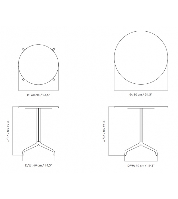 Harbour Star Menu Table Ronde