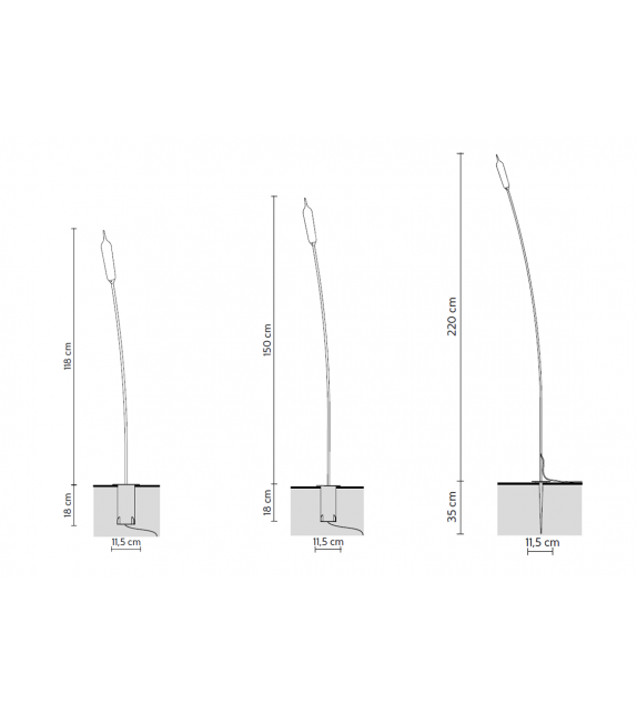 Nilo Outdoor Karman Floor Lamp