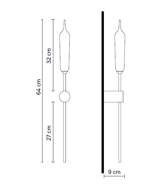Nilo Outdoor Karman Wall Lamp