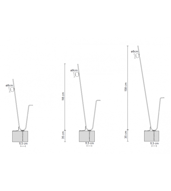 Pois Outdoor Karman Floor Lamp