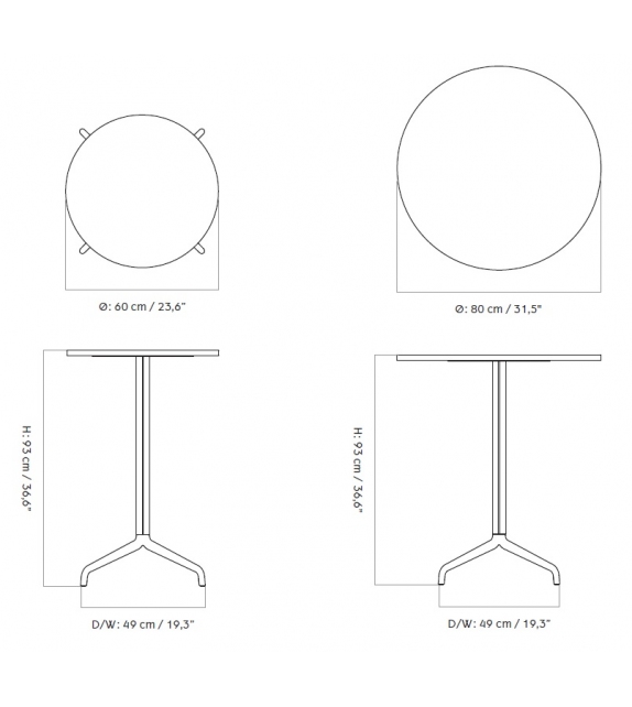 Harbour Star Menu Table Ronde