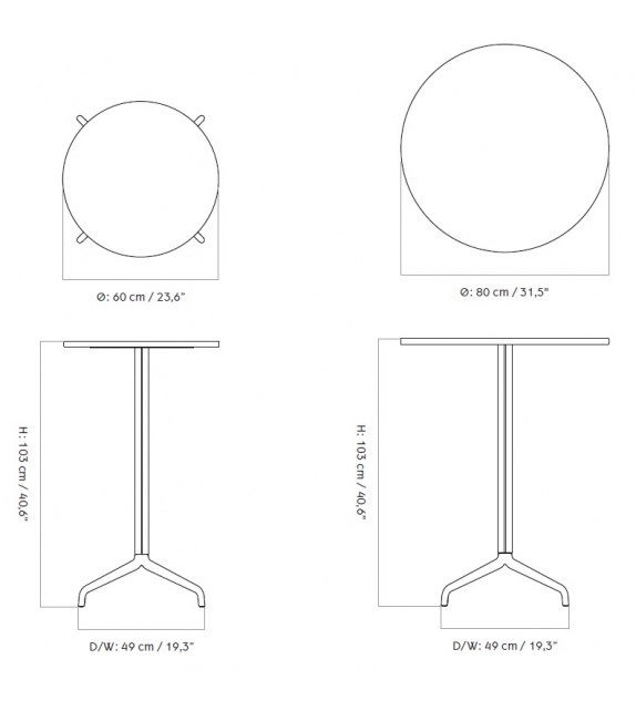 Harbour Star Menu Table Ronde