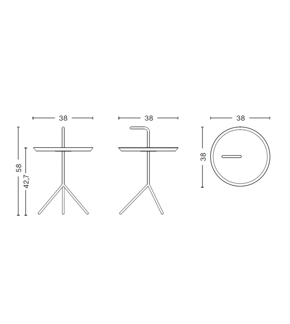 Don't Leave Me Hay Couchtisch