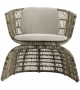 Crinoline B&B Italia Outdoor Small Armchair
