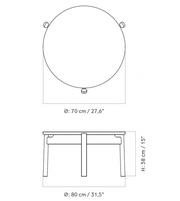 Passage Lounge Menu Coffee Table