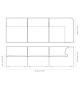 Eave Menu Modular Sofa
