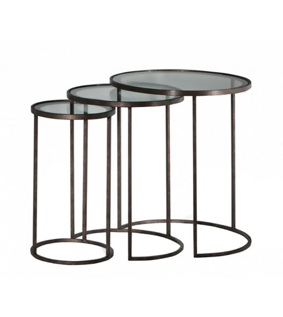 Salvatore Nest Of Tables Porta Romana Mesa Auxiliar