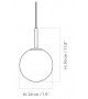 TR Menu Pendant Lamp